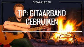 Gitaar band gebruiken  gitaarles tip intienlessen [upl. by Sal]