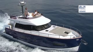 ITA AZIMUT MAGELLANO 43  Prova  The Boat Show [upl. by Siram931]