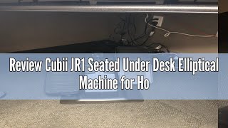 Review Cubii JR1 Seated Under Desk Elliptical Machine for Home Workout Aqua Holiday Fitness Gift [upl. by Acinomal]