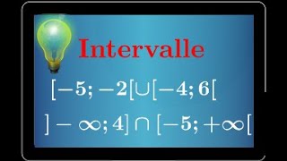 Savoir déterminer lintersection et la réunion dintervalles • Cours mathématiques Seconde • I∩J I∪J [upl. by Dagall]