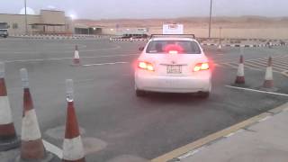 PARALLEL PARKING IN DALLAH DRIVING SCHOOL  ALKHARJSAUDI ARABIA [upl. by Azaleah263]