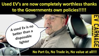 EV Carnage on why Second Hand EV’s are now worthless and it’s all the Governments fault [upl. by Lrae934]