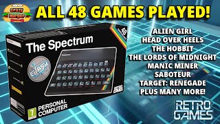 THE Spectrum  ALL 48 Games Played [upl. by Tala]