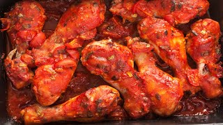 Recette  Pilons de poulet à la tomate au Cookeo [upl. by Grieve40]