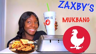 Zaxby’s MUKBANG …again [upl. by Emawk682]