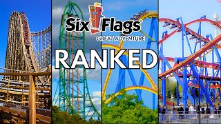 Every Roller Coaster at Six Flags Great Adventure RANKED [upl. by Telrats]