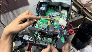 How to check Communication in Mitsubishi Electric Inverter AC PCB [upl. by Naujed]