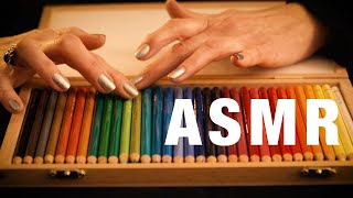 Buntstifte ordnen  ASMR  pencil sorting ✏️✏️ [upl. by Assetnoc]