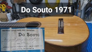 Violão Do Souto 1971  Troca de trastes ServiçoAula completo [upl. by Ngo300]