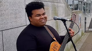 THE GREATEST LOVE OF ALL  WHITNEY HOUSTON  Fabio Rodrigues  Public Acoustic Cover [upl. by Aramad]