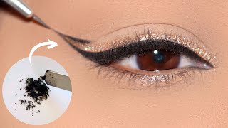 How To Quickly Convert Any Eyeshadow into Eyeliner [upl. by Atsyrk]