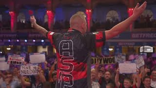 What a crowd 🥹 Emotional Nathan Aspinall quotMr Brightsightquot WalkOn  World Matchplay 2023 darts [upl. by Ameluz217]