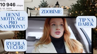 ❄️ VLOGMAS 3 ZDOBÍME DOMA [upl. by Weatherley]