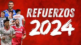 Los GRANDES Refuerzos que llegaron a la Liga Mx este apertura 2024 [upl. by Cartwell]