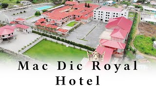 Mac Dic Royal Plaza Hotel  Landmarks 4K  Aerial Ghana [upl. by Llebasi]