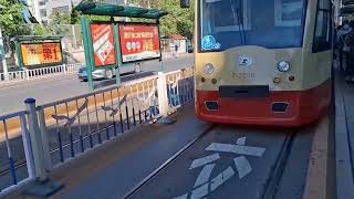 중국여행대련시내 트램  Dalian City on Tram [upl. by Tayib]