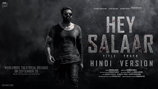 Salaar Song Hindi  Salaar Part 1 Ceasefire  Prabhas Prashanth Neel  Fan Made [upl. by Odradlig]