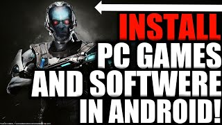 How to Install exe filesGames on android  Without RootNovember 2017 [upl. by Ahsinaj]