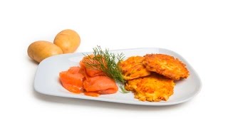 Selgros IdeenKüche KartoffelKürbisRösti mit Räucherlachs [upl. by Dierdre]