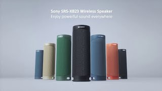 SONY SRSXB23 WIRELESS SPEAKER Sony GEEKYFIED24 [upl. by Irrehc]