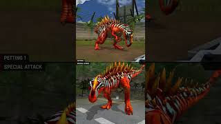 METRIACANTHOSAURUS ALL EVOLUTION amp METRIACANTHOSAURUS ALL ANIMATION  Jurassic World The Game [upl. by Annoit100]