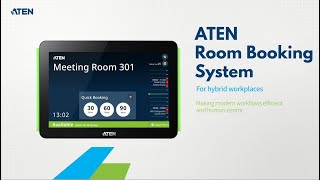 How to Use the ATEN Room Booking System  Your Room Management Expert [upl. by Vershen196]