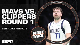 Will the Mavericks’ RHYTHM carry them over the Clippers in Round 1 of the playoffs 👀  First Take [upl. by Haughay540]