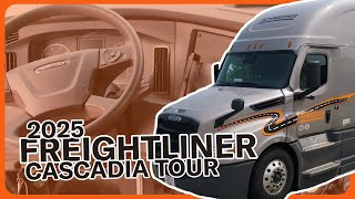 Tour of a 2025 Freightliner Cascadia [upl. by Flemming]