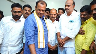 Minister komatireddy venkat Reddy Launched Movie Teaser amp Tralier of Chethilo cheyyesi cheppu bava [upl. by Anitsenre]