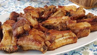 Costillas de cerdo adobadas las costillas de la abuela las que nunca fallan Receta facil [upl. by Yrbua]