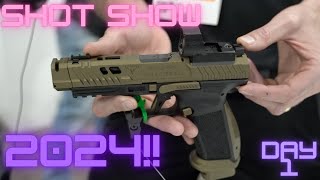 Shot Show 2024 day 1 Canik Staccato Global ordinance Henry PWS Zenith [upl. by Taber312]