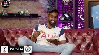 Sophie asks Fuad how it feels to be a Tottenham fan [upl. by Ymmac]