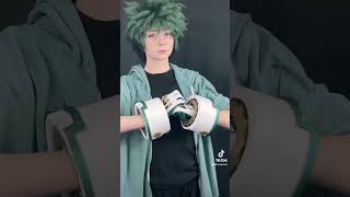 MHA TikTok Deku cosplay anime My Hero Academia [upl. by Ecertap292]