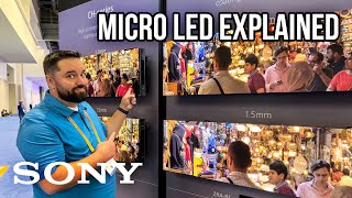 You didn’t know this about Sony Micro LED displays [upl. by Harlamert]