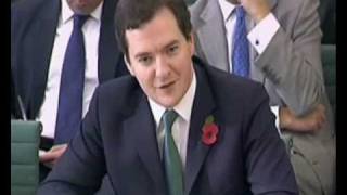 George Osborne  Treasury Select Committee  smirk wiped from face [upl. by Akinirt]