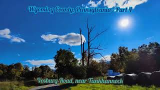 Near Mehoopany amp Tunkhannock Wyoming County  Part 4 PA USA Music by Kapka and David Peppi [upl. by Collum]