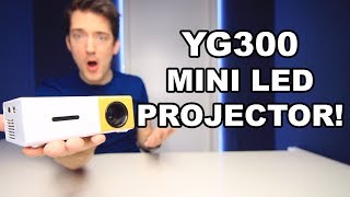 YG300 LED PROJECTOR REVIEW [upl. by Linden]