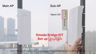 How to Set up  EAP215 Bridge KIT  by Omada Discovery Utility [upl. by Ardine518]