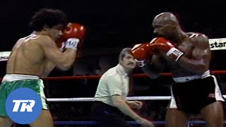 Marvin Hagler vs Mustafa Hamsho  FREE FIGHT [upl. by Oiramed]