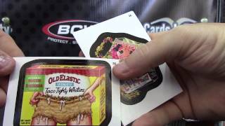 BigCoochs 2013 Wacky Packages amp 2011 Gold Standard Football 3 Box Break [upl. by Arreic]