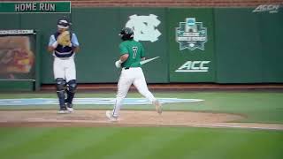 Coastal Carolinas Blake Barthol hits home run vs North Carolina [upl. by Wendy]