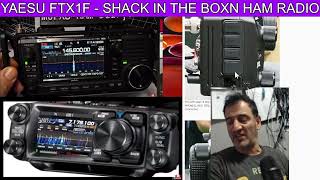 YAESU FTX1F  SHACK IN THE BOX HAM RADIO [upl. by Ainos442]