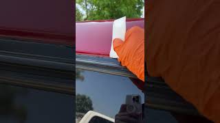 Toyota Tacoma camper shell paint prep leer 180 [upl. by Lantz36]