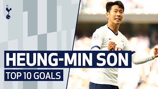 HeungMin Sons 10 greatest ever Spurs goals [upl. by Dnomrej]