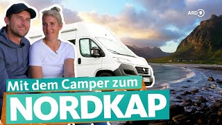 Mit dem selbst ausgebauten Campervan über Schweden ans Nordkap in Norwegen  ARD Reisen [upl. by Suidualc589]