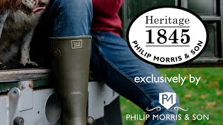 Take A Step In Heritage 1845 Wellington Boots [upl. by Nivonod]