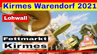 Kirmes Warendorf 2021  Fettmarkt Kirmes 2021 [upl. by Hgalehs]