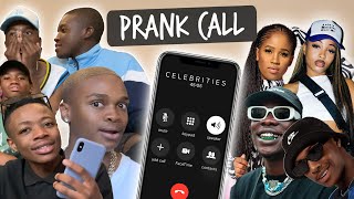 CELEBRITY PRANK CALL FT TheBoyzRSA  Reggie Mohlabi [upl. by Harbour]