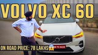 2024 Volvo XC60 B5 AWD indepth Walkaround  Price  77 lakhs  Worth to buy  volvo MotorByte [upl. by Akimit]