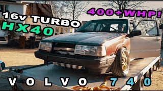 TUNING 16V 230 VOLVO 740 IN DYNO  ENG SUB [upl. by Spooner519]